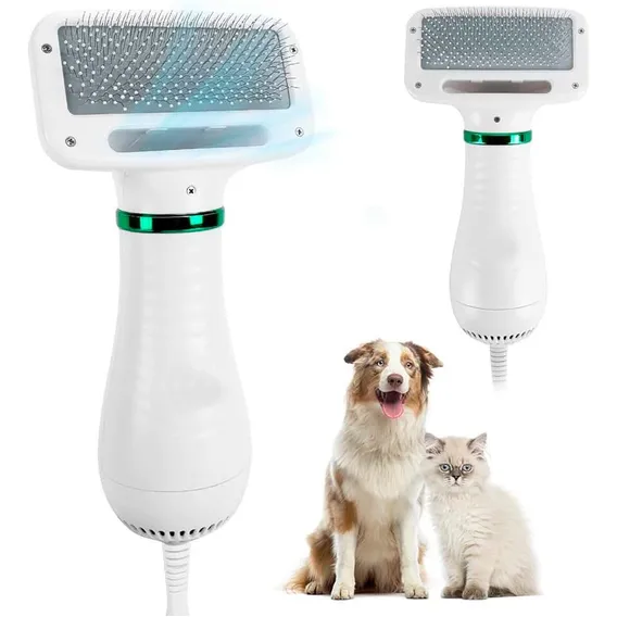 Aparelho 2 Em 1 Para Secar E Desembaraçar Pets Elétrico 110v Foto 1