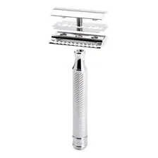 Aparelho Barbear Antigo De Metal Barba Retr么 + 3 Laminas Foto mini 1