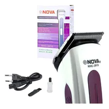 Aparelho Barbear Elétrico Profissional Bivolt Bateria 40min Foto  mini 1