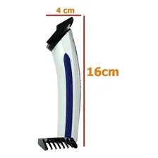 Aparelho Barbear Elétrico Profissional Bivolt Bateria 40min Foto mini 4