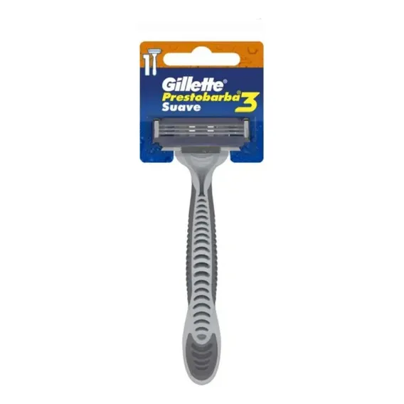 Aparelho Barbear Gillette Prestobarba 3 Suave Foto 1