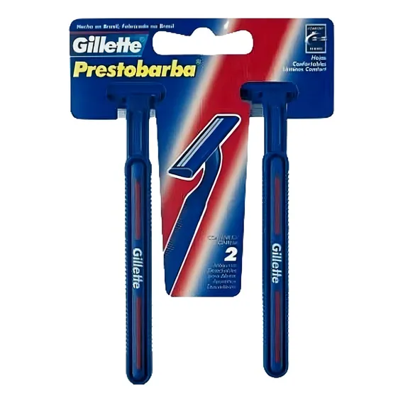 Aparelho Barbear Gillette Prestobarba Com 2 Regular Foto 1