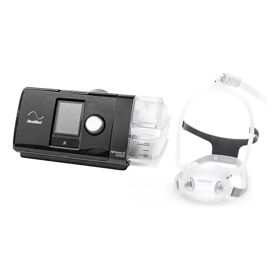 Aparelho Cpap Resmed / Philips Kit Cpap + Mascara De 127/220v Foto 1