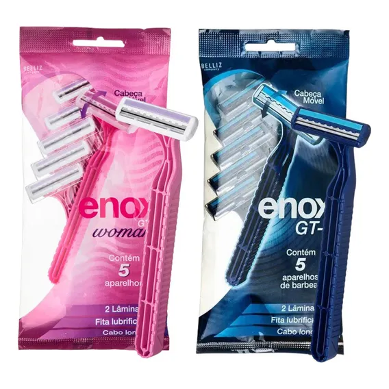 Aparelho De Depilar Gt2 Woman + Aparelho De Barbear Gt2 Enox Foto 1