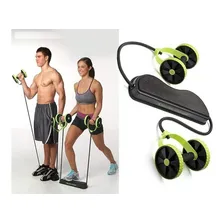 Aparelho De Ginastica Para Casa Elastico + Abdutora Fitness Foto mini 3