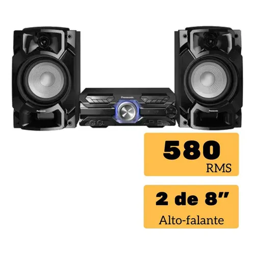 Aparelho De Som Mini System Bluetooth Usb Bivolt Foto 1