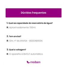 Aparelho De Vapor De Ozônio Beauty Steam E Suporte De Vapor 110v/220v Foto mini 4