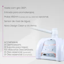Aparelho De Vapor De Ozônio Ibramed + Suporte Para Vapor 110v Foto mini  3