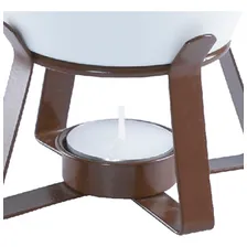 Aparelho Fondue Binche Cerâmica 5 Peças Chocolate E Queijo Foto mini 3
