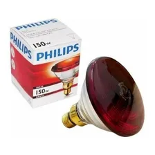Aparelho Infra Vermelho + Lampada Philips 150w 110v Cúpula Branco Estrutura Branco 127v Foto mini 4