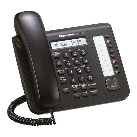 Aparelho Ks Panasonic Kx-dt521x-b Preto Foto 1