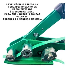 Aparelho Maquina Manual Esticador Para Fita Pet 13mm E 16mm Foto mini 3