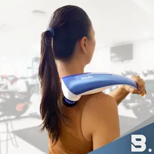 Aparelho Massagem Infravermelho Corporal Elétrico Portátil Cor Azul-marinho 110V Foto mini 4