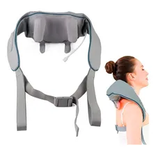 Aparelho Massagem Recarregável Pescoço Relaxa Alivia Dores Foto mini 1