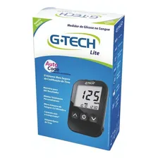 Aparelho Medidor de Glicose Kit Completo G-tech Lite Cor Preto Foto mini 1