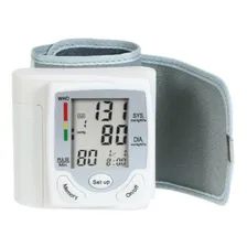 Aparelho Medidor Pressão Arterial Digital De Pulso Premium Cor Branco Foto mini 1