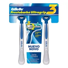 Aparelho Prestobarba Gillette Ultra Grip 3 - 12 Unidades Foto mini 2