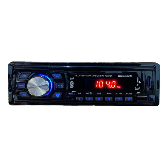 Aparelho Rádio Mp3 Automotivo Bluetooth Som Usb Sd Aux Fm Am Foto 1