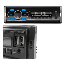 Aparelho Rádio Mp3 Carro Fm Sd Usb Player Bluetooth Foto mini 4