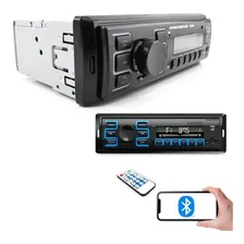 Aparelho Rádio Mp3 Carro Fm Sd Usb Player Bluetooth Foto  mini 1