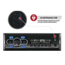 Aparelho Rádio Mp3 Carro Fm Sd Usb Player Bluetooth Foto mini  3