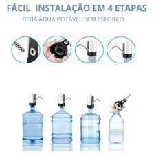 Aparelho Recarregável Para Dispensador De Água De Garrafão Foto mini 3