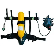 Aparelho Respiração Autônoma C/ Cilindro Fibra Carbono 6.8l Foto mini 1