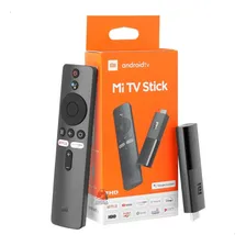Aparelho Smart Tv Xiaomi Mi Tv Box Stick Chromecast E Google Cor Preto Tipo de controle remoto De voz Foto mini 1