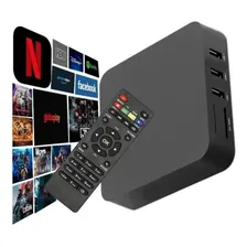 Aparelho Tv Box Pro 4k Transforma Tv Em Smart Youtube Cor Preto Tipo De Controle Remoto Padrão Proeletronic SmartPro Foto mini  2
