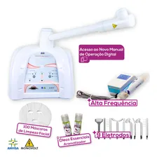 Aparelho Vapor Ozonio Alta Frequencia Portatil Para Estetica 110v Foto mini  2