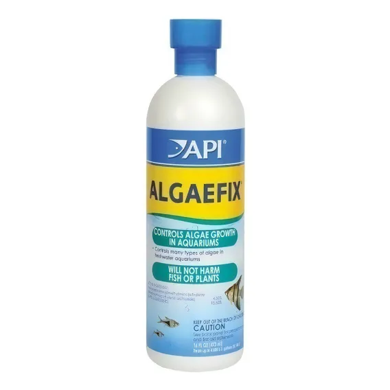 Api Algaefix 473ml Algicida Água Doce Foto 1