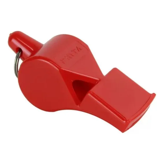 Apito Arbitro Futebol Volei Handbol Finta Pro Blister 115db Cor Vermelho Foto 1