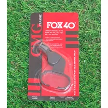 Apito Fox 40 Classic Preto C/ Dedal Blister Foto mini 4