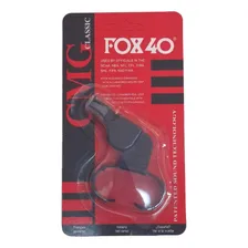 Apito Fox 40 Classic Preto C/ Dedal Blister Foto mini  3
