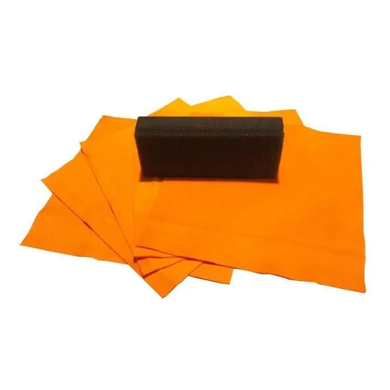 Aplicador De Coating E Vitrificador Suede Com Taco Detailer Foto 1