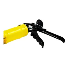 Aplicador De Silicone Pistola Gatilho Alumínio Flange Em Aço Foto mini  2