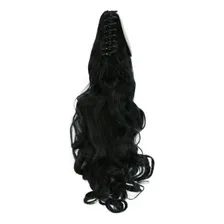 Aplique De Cabelo Orgânico Cacheado Na Piranha Foto  mini 1