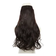 Aplique De Cabelo Tic Tac Orgânico Liso/longo 70cm - 150g Cor 888-2 #1/33 Ombre Marsala Ondulado Foto mini 1
