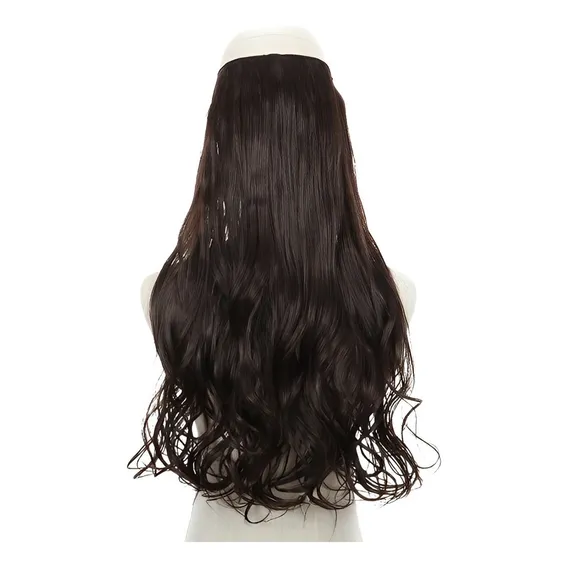Aplique De Cabelo Tic Tac Orgânico Liso/longo 70cm - 150g Cor 888-2 #1/33 Ombre Marsala Ondulado Foto 1
