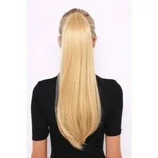 Aplique De Cabelo Weng Piranha Organico Liso 70cm Cor Loiro ClarÃssimo #613 Foto mini 2