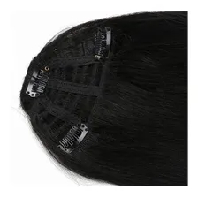 Aplique Franja Cabelo Humano Foto mini 4