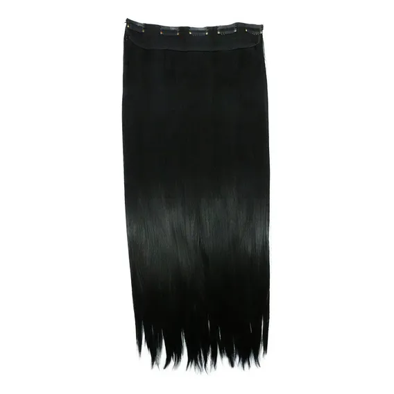 Aplique Tic Tac - Cabelo Liso Na Tela Cor Preto (1 Foto 1