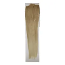 Aplique Tic Tac Orgânico Idêntico Ao Humano 70cm - 150grs. Cor Loiro 15t613 Foto mini  2