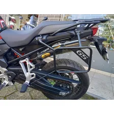 Apoio Afastador Suporte Alforge Bolsa Lateral F750 F850 Gs Cor Preto Foto mini  2