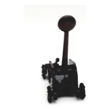 Apontador Catapulta Medieval Batalha Metal Retro Coleção Foto  mini 1