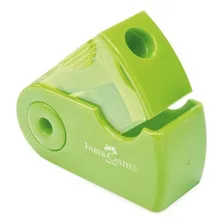 Apontador Com Depósito Mini Sleeve Colors Verde - Faber-cast Foto mini  2