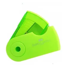Apontador Com Depósito Mini Sleeve Colors Verde - Faber-cast Foto mini 4