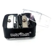 Apontador Duplo Macrilan 3 Em 1 - Preto Foto mini 1
