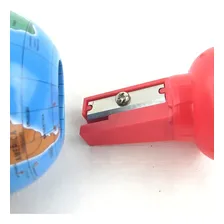 Apontador Escolar Globo Terrestre Mapa Mundi Terra Foto mini 2