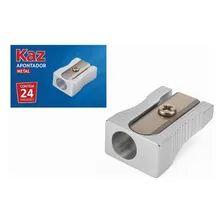 Apontador Metal Kaz AlumÃnio Ferro Caixa C/ 24 Unidades Foto mini 4